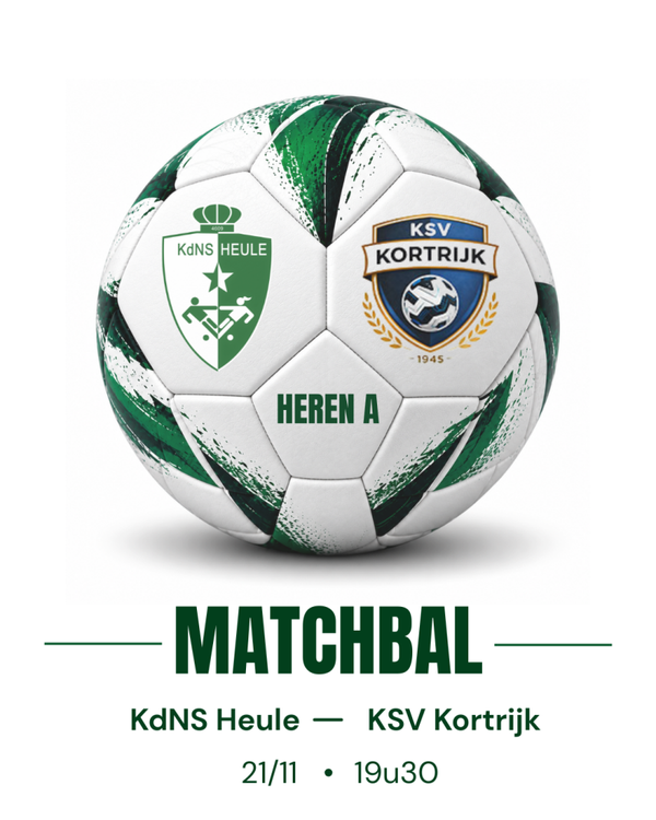 21/11/2026 - 19u30 - Matchbal Heren -  Kortrijk
