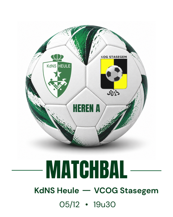 05/12/2026 - 19u30 - Matchbal Heren -  Stasegem