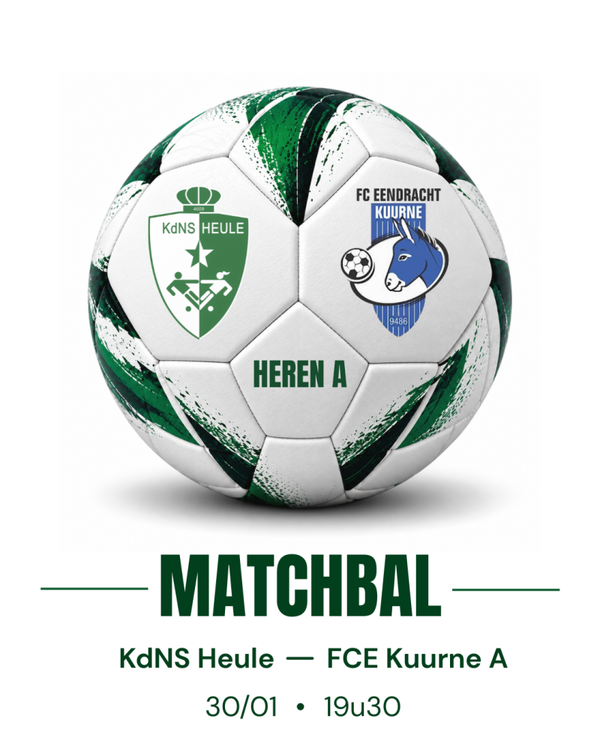 30/01/2027 - 19u30 - Matchbal Heren -  Kuurne