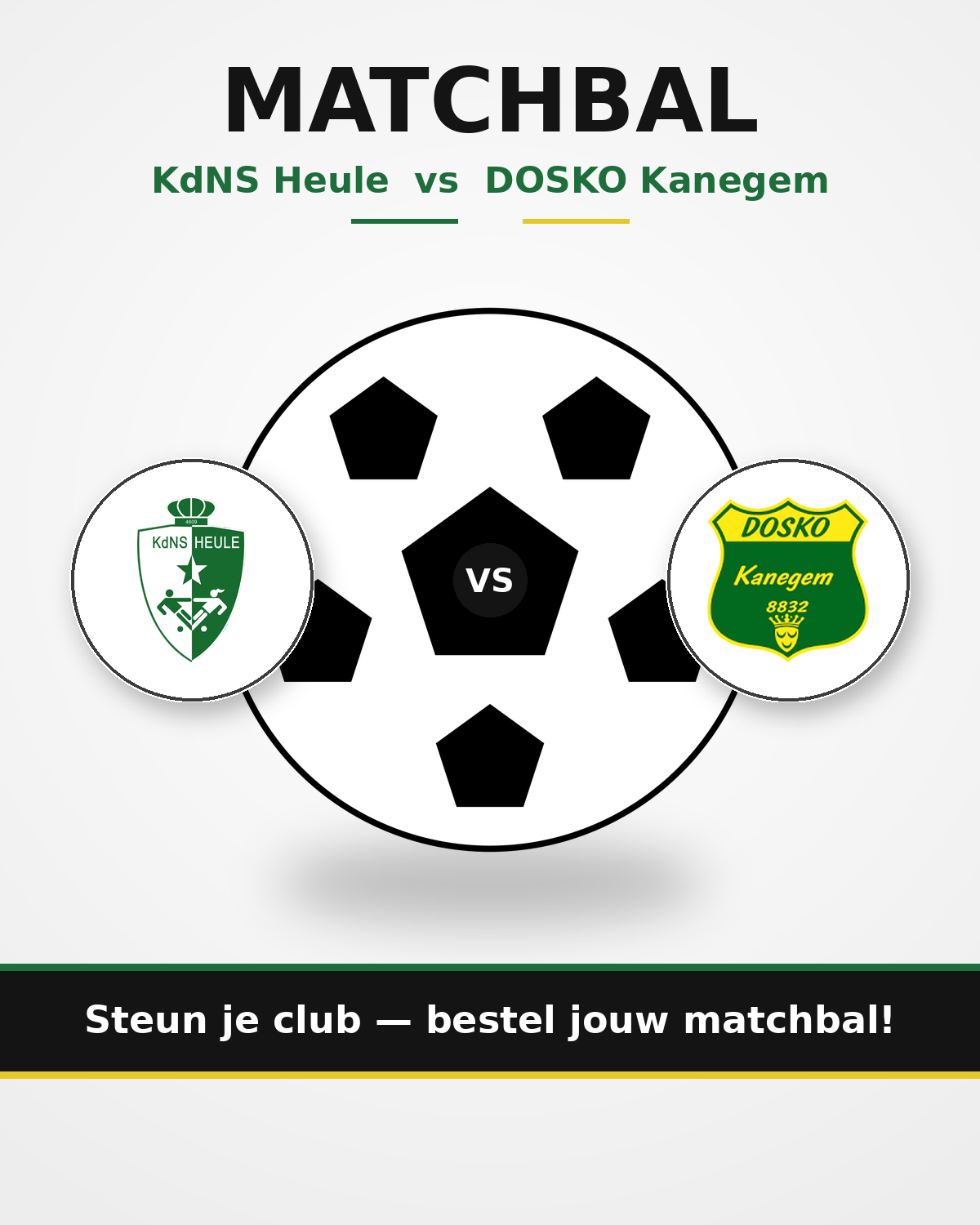 19/09/2026 - 19u30 - Matchbal Heren - KdNS Heule - DOSKO Kanegem
