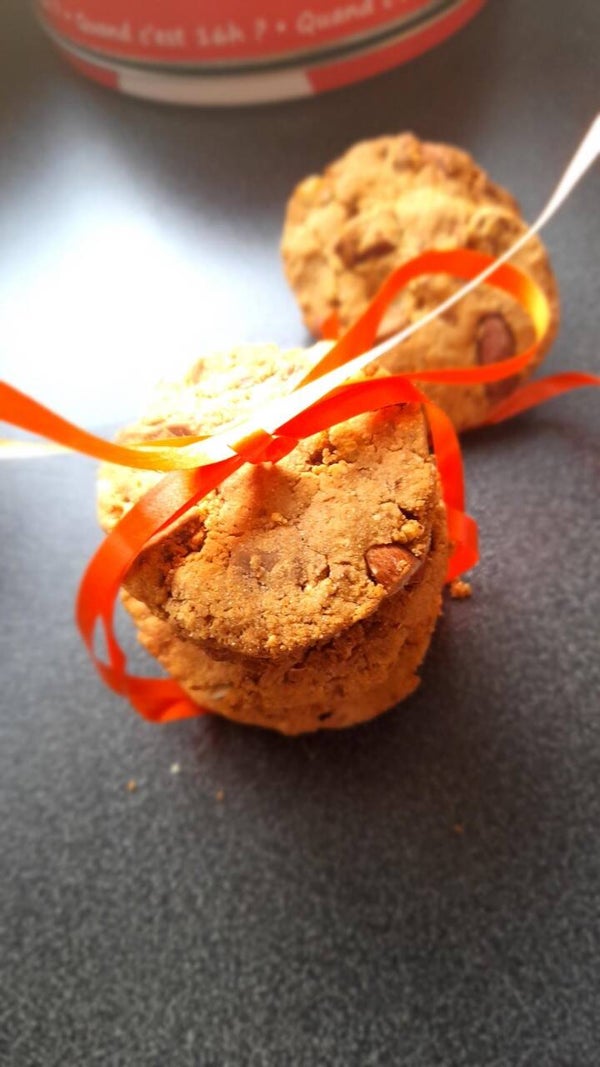 Cookies curcuma et mangue