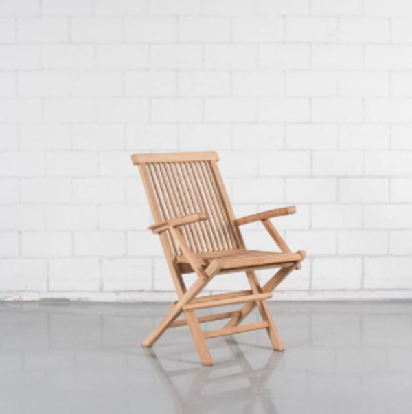 Plooistoel met armleuning CR