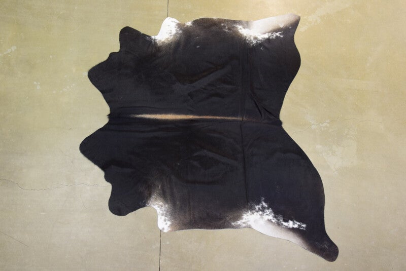 Koeienhuid unicolor uni LU50 2de keus