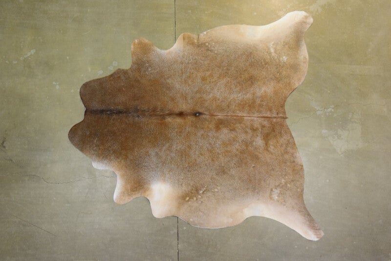 Koeienhuid unicolor uni LU58 2de keus