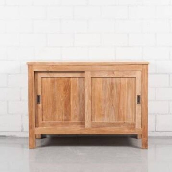 ** PRIJS OP AANVRAAG ** Dressoir Teak 120 x 60 x 87