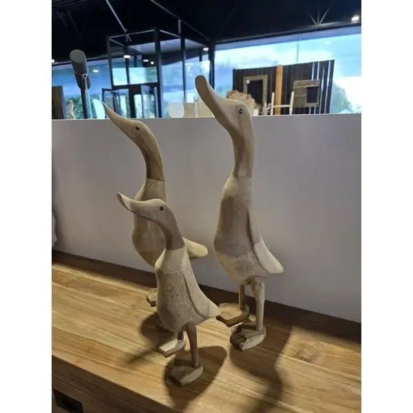 Wooden Animal 'duck' set 3