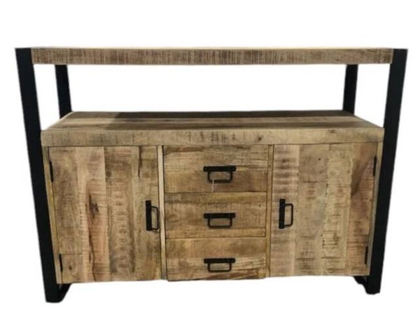 Tv meubel Mango/Metaal 125 x 45 x 90