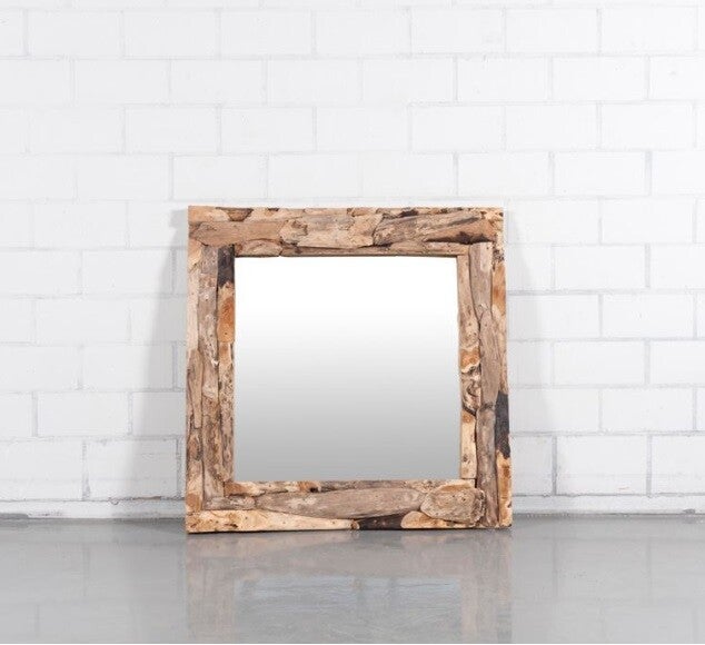 Mirror square Erosion in verschillende afmetingen