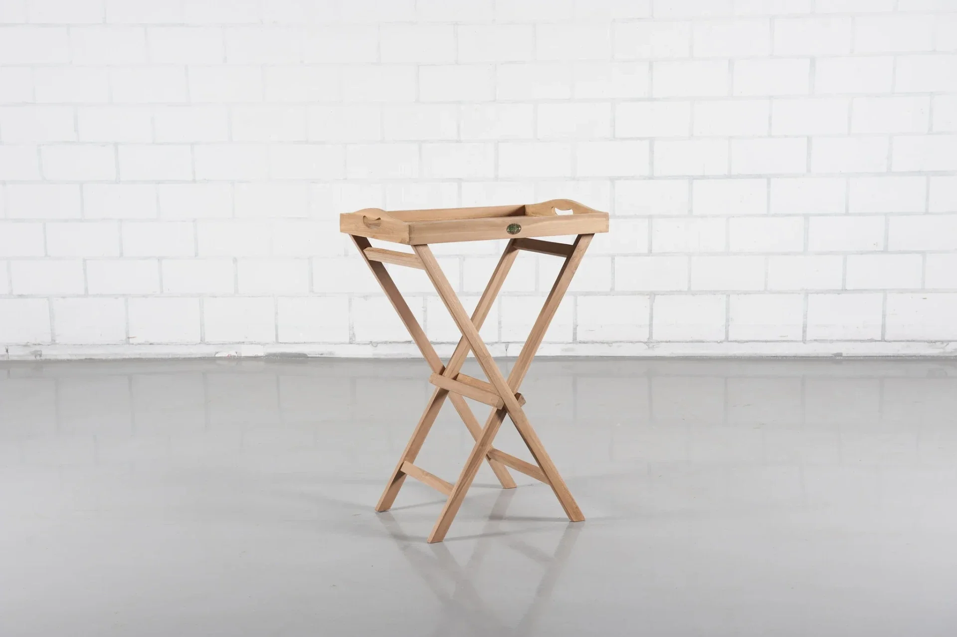 Verhoogt Teak Dienblad