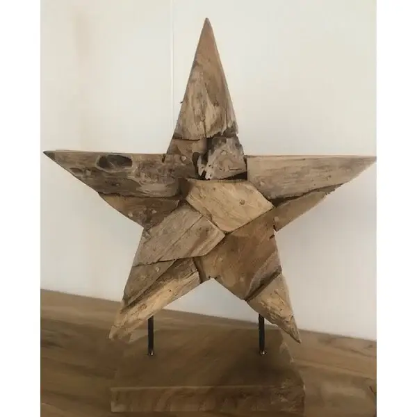 Wooden Star 45cm /  90cm