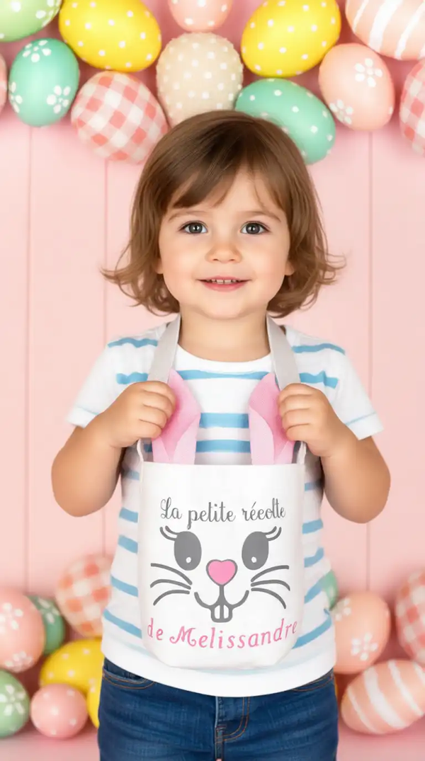 Sac enfant personnalisé avec le prénom de l'enfant