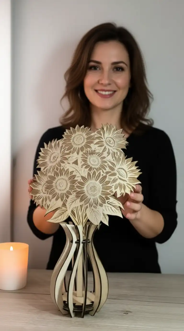 Fleur + vase