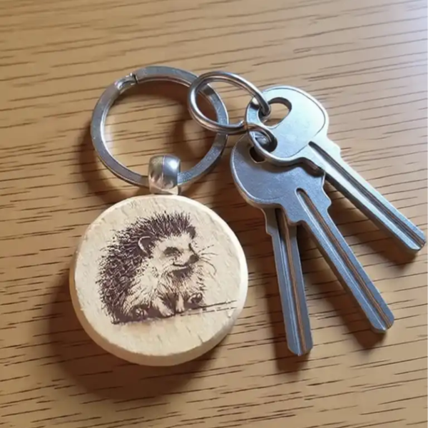 porte clé bois