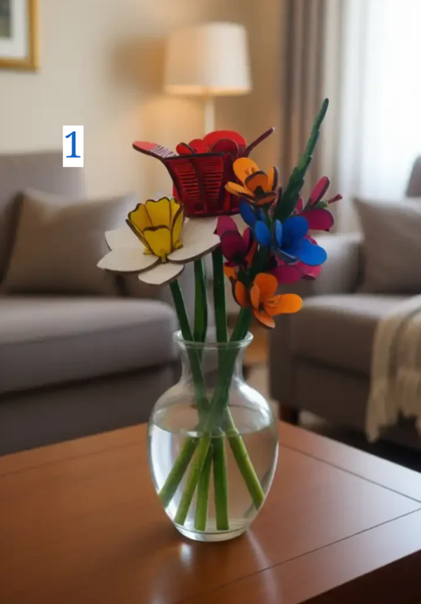 Bouquet de 3 fleurs
