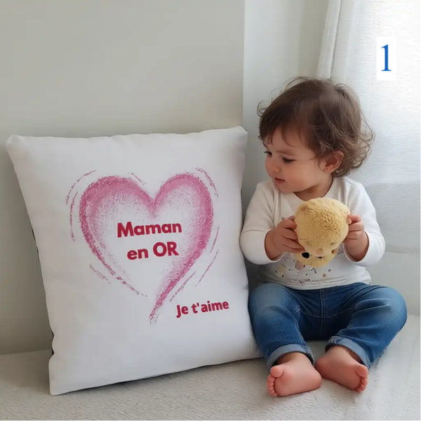 Coussin personnalisé a votre image
