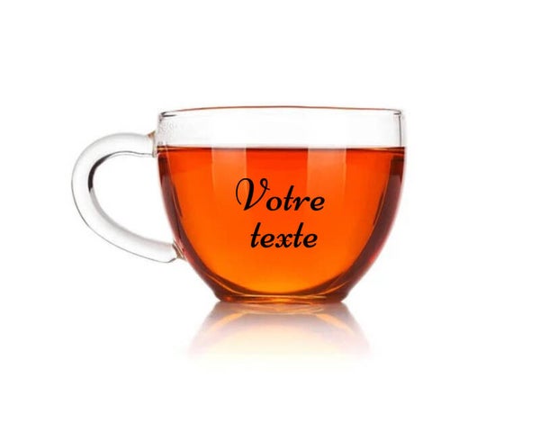 Tasse à thé personnalisée