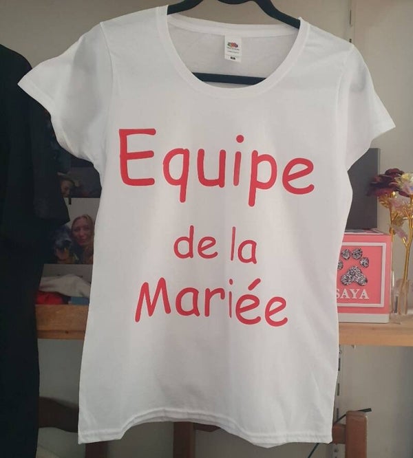 T-shirt personnalisé