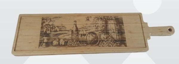 Planche de présentation  75 x 19,5 cm