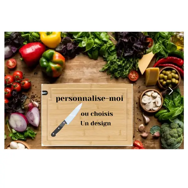 planche à découper - 100 % personnalisable (Copie)