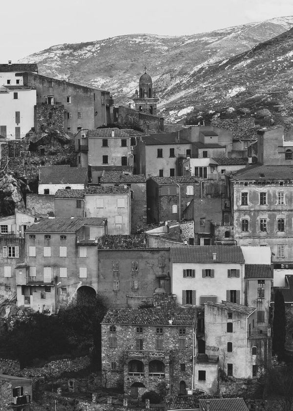 Zoom sur le village de Spleloncato, Balagne