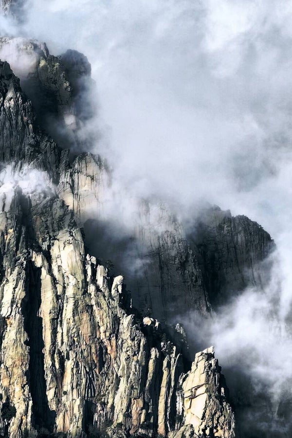 Brouillard à Bavella