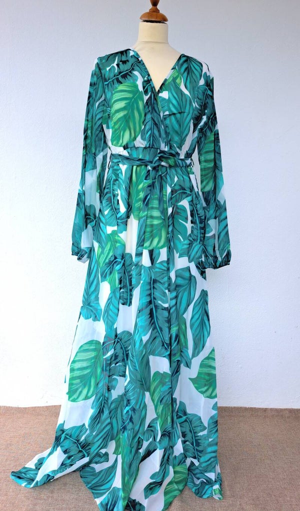 Robes longue a fleurs