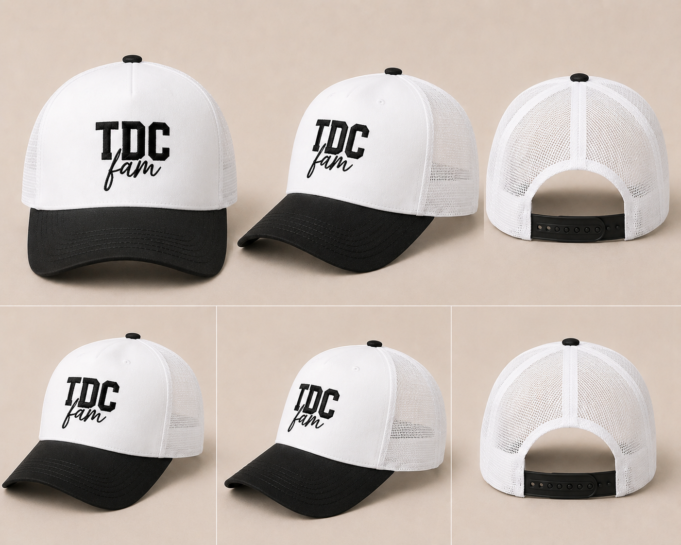 TDC FAM TRUCKER HATS
