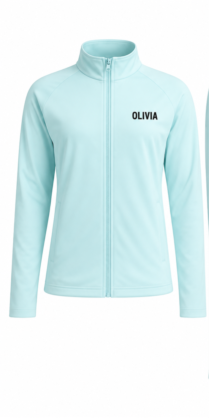 BLUE SWEAT SUIT JACKET (COMP GIRLS ONLY)