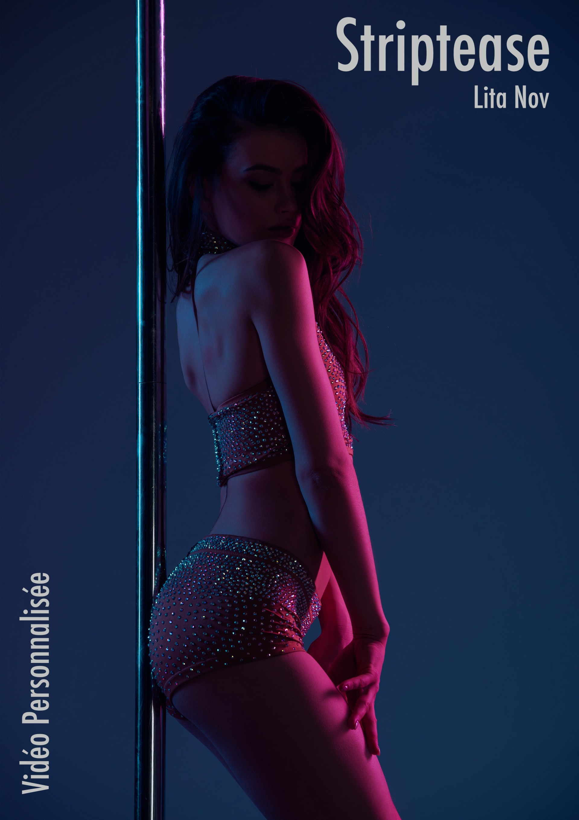 Vidéo personnalisée - Striptease Lita Nov