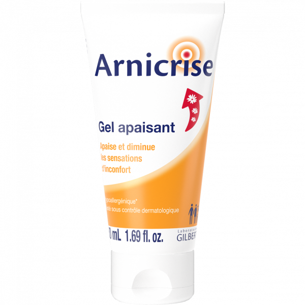 Tube de gel arnica pommade apaisante 50ml
