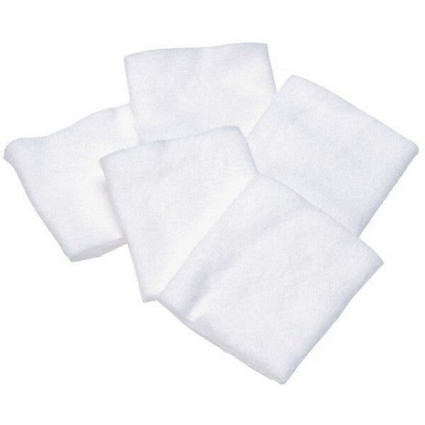 Carrés de coton 5x5 cm - lot de 500