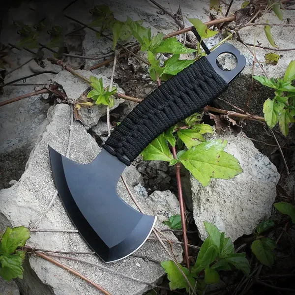 Hache tactique compacte – Acier haute performance