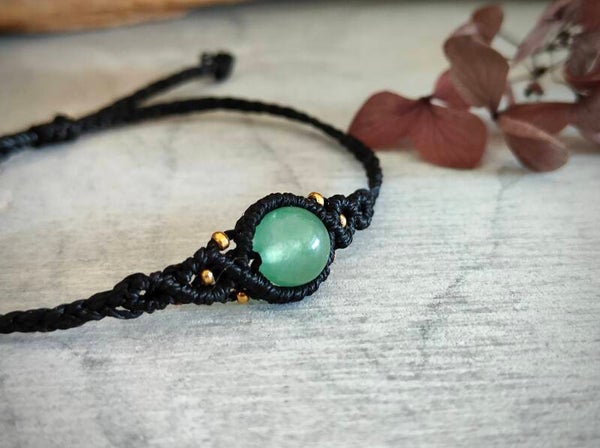 ◦ 🔿 ◦ Bracelet Aventurine - Torsades - xl