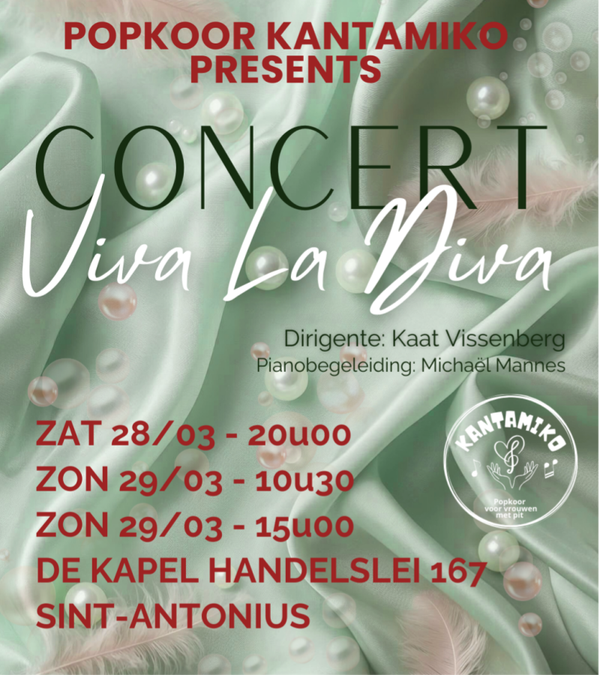 Inkomkaart ochtendconcert ZONDAG 29/3/2026