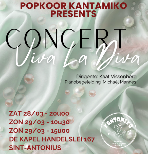 Inkomkaart ZATERDAG avond 28/03/2026