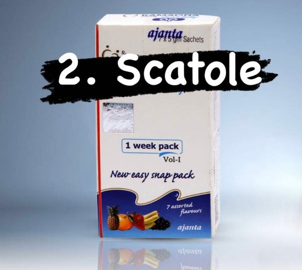 2 SCATOLE CON 14 BUSTINE/SCADENZA 2027 e/o 2028