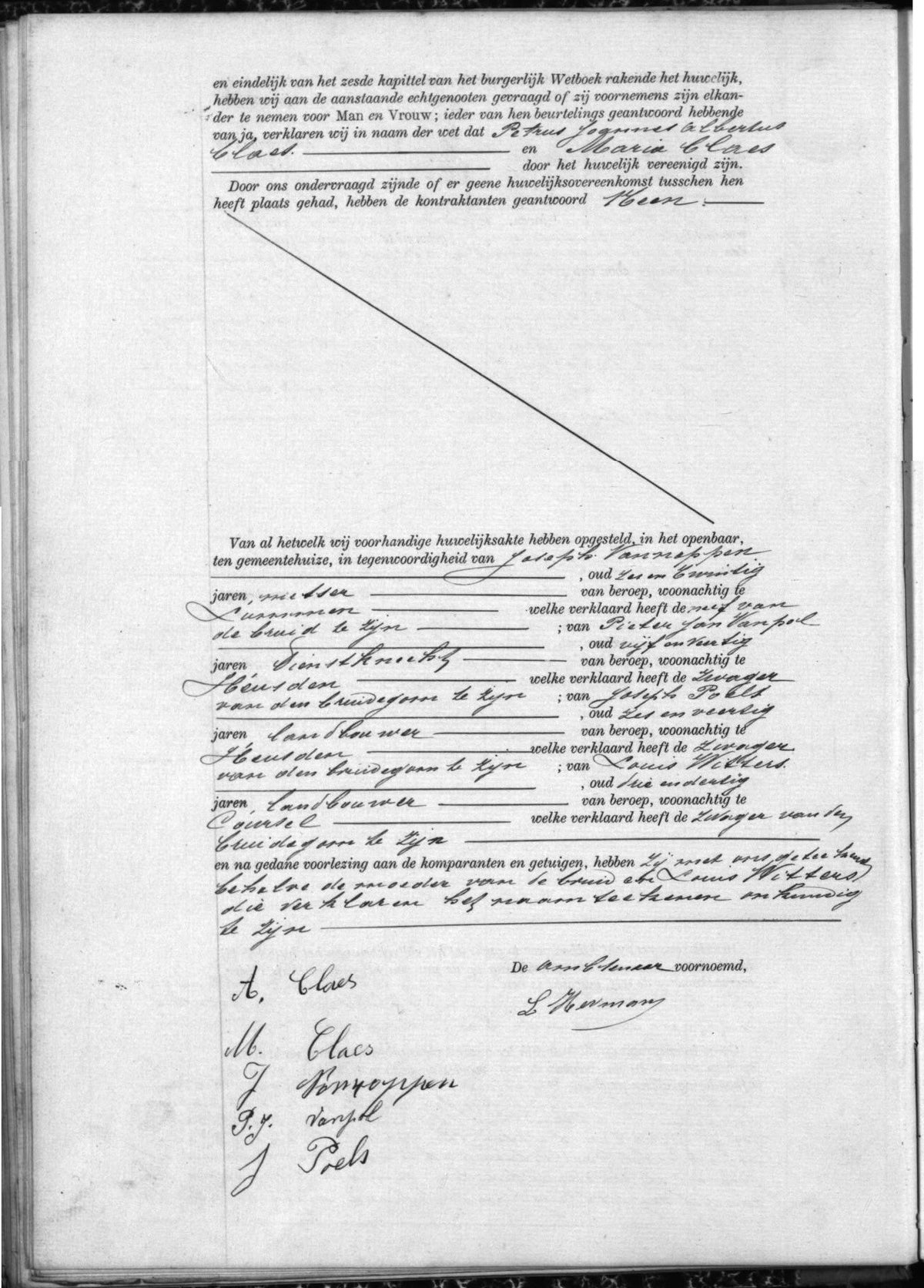 Claes Albert Claes Maria / Families Meldert (Limburg)