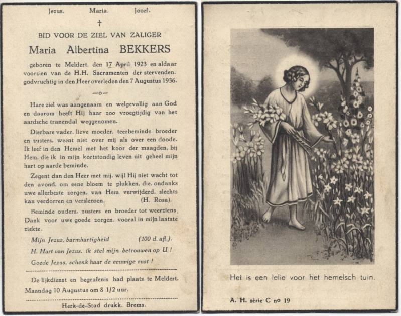 Bekkers Maria Albertina