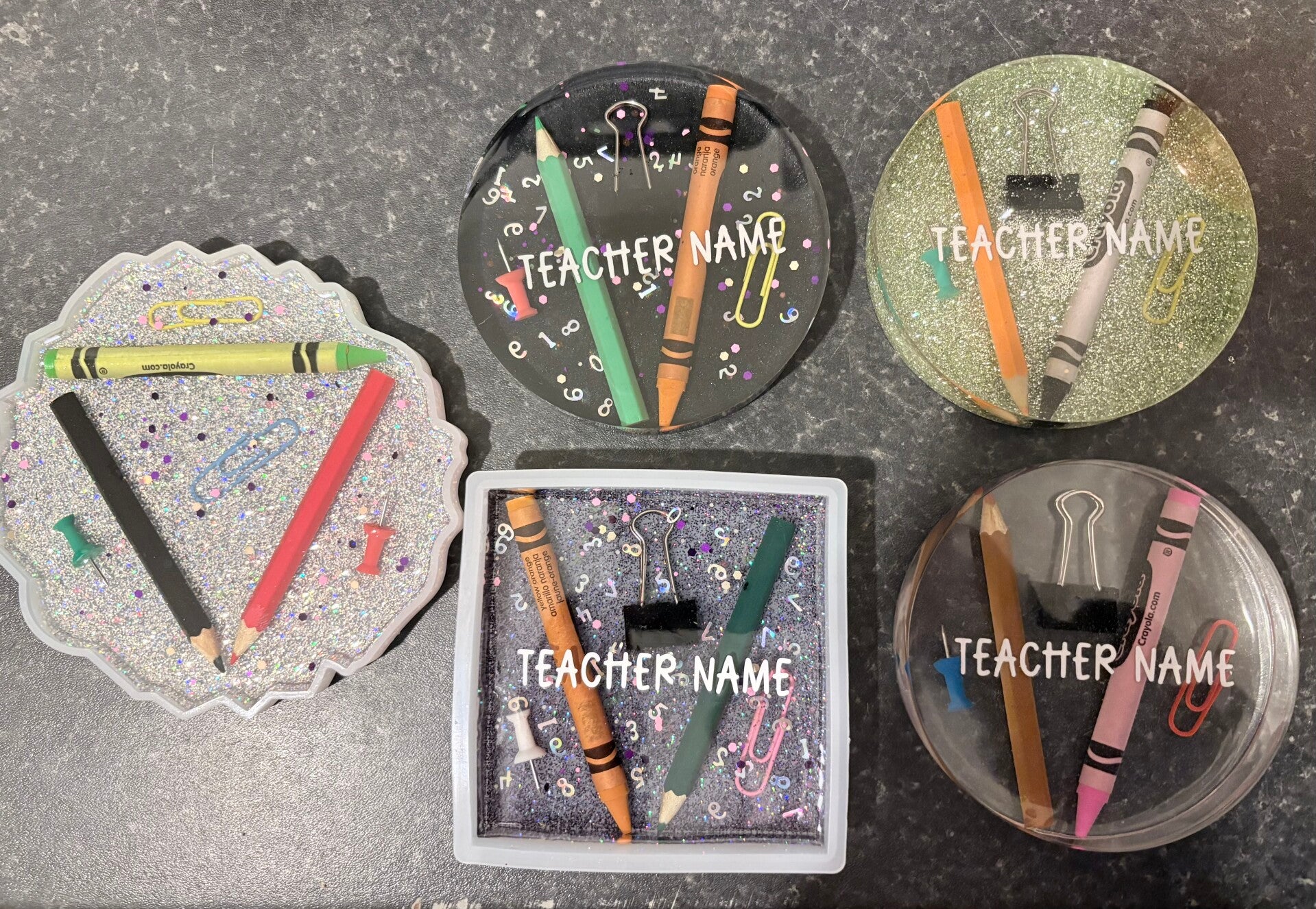 Teacher Appreciation Coasters