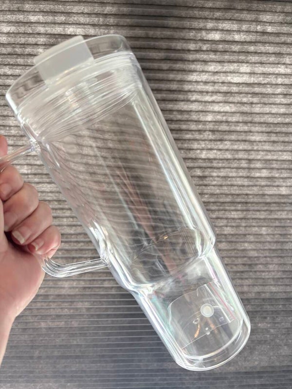 40oz Double Walled Snow Globe Tumbler