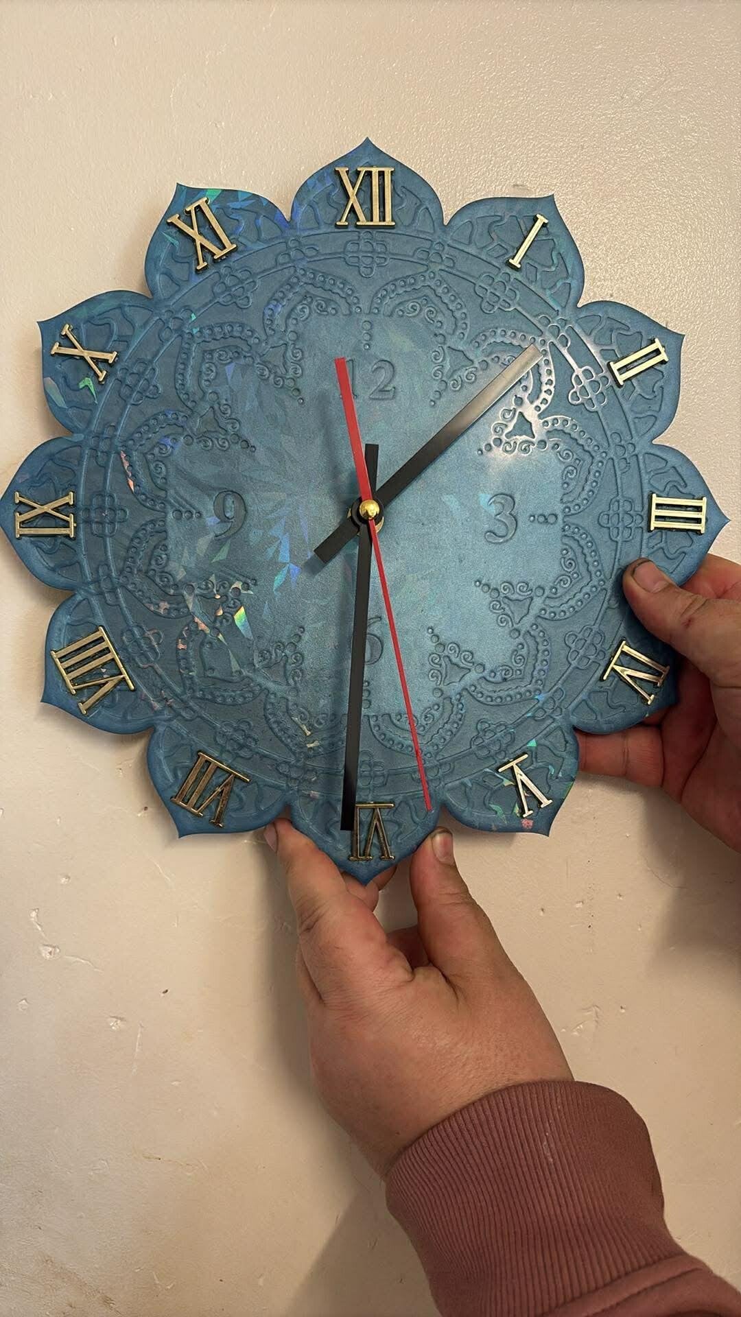Large Resin Clock