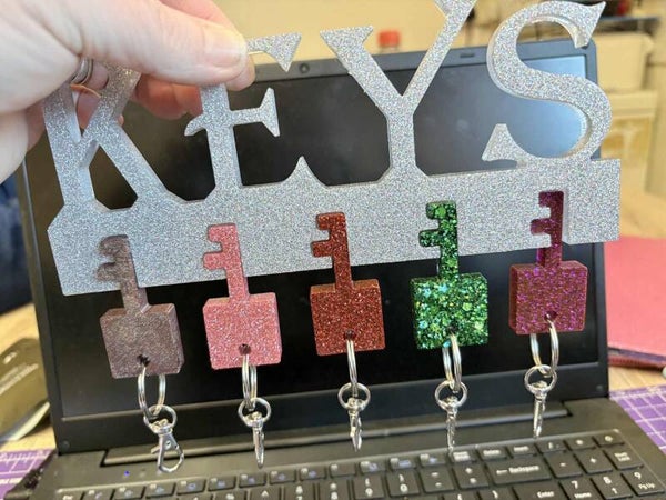Resin Keys - Keys Holder