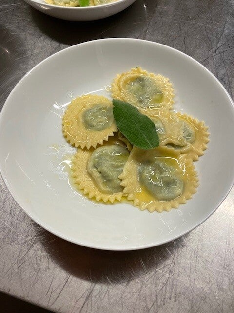 ravioli con spinaci e ricotta