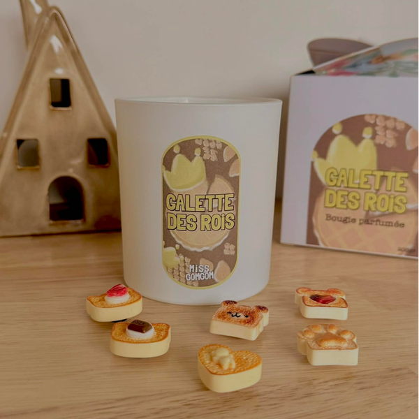 Bougie parfumée Galette des Rois – 200 g