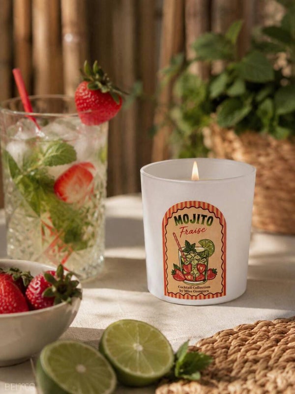 Bougie parfumée – Mojito Fraise