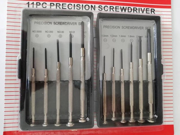 11 delig schroevendraaierset