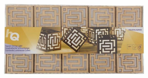 HQ Lichtslinger Vierkant 10 LED 2.1 m