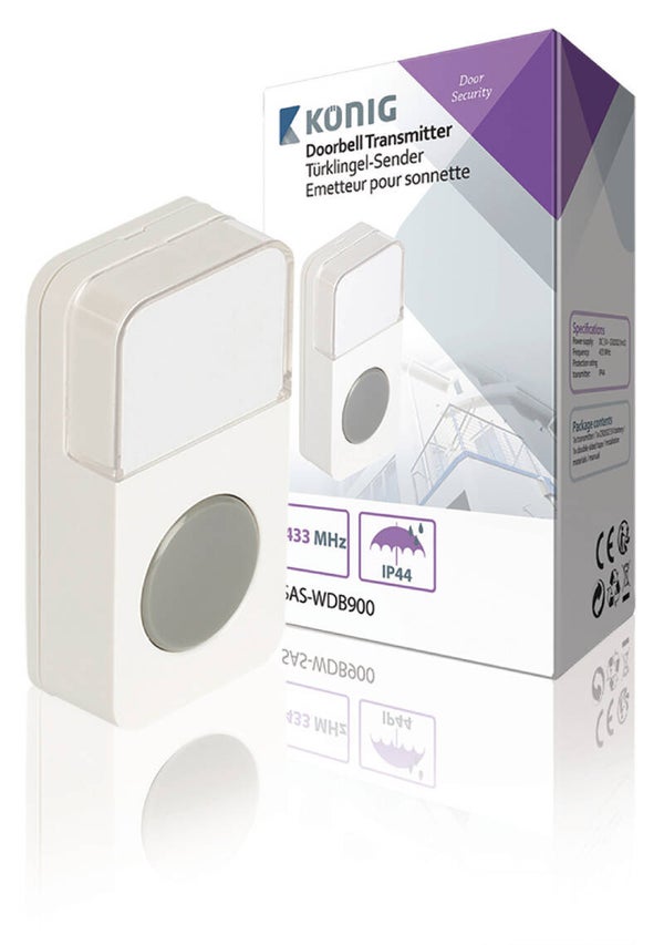 Konig Draadloze Deurbel Zender