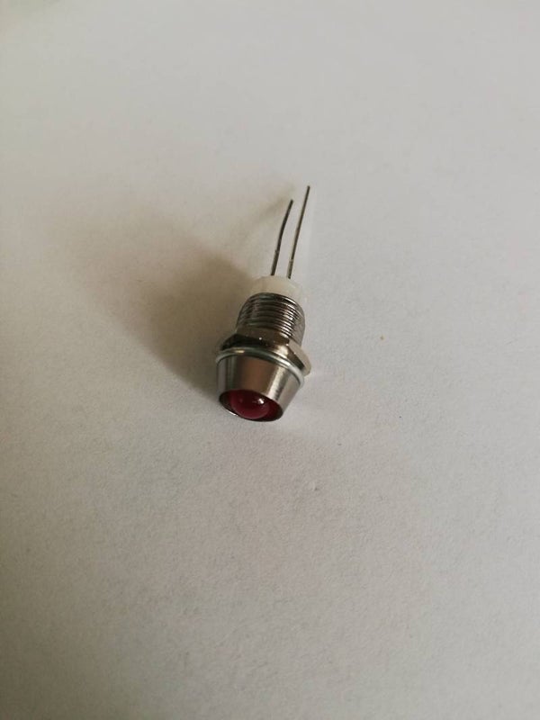 Ledjes met Ledhouders rood 5mm