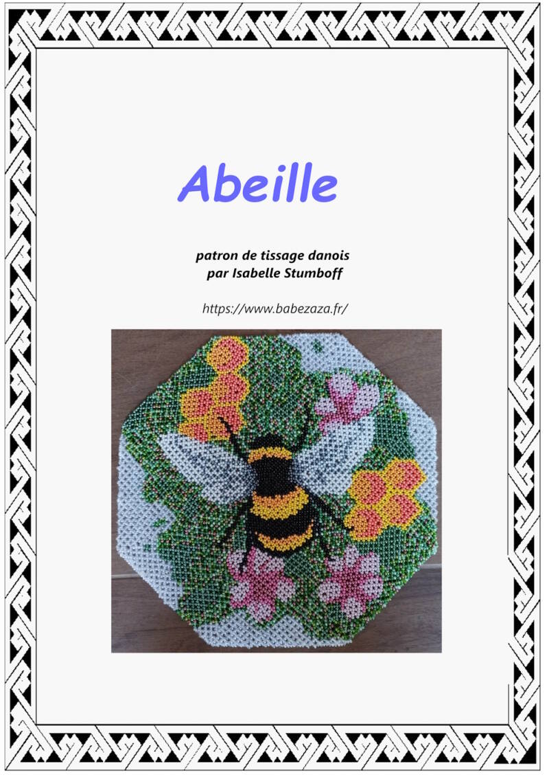 tissage danois abeille